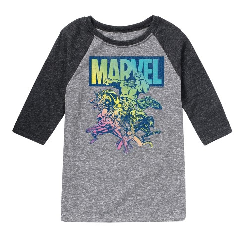 Boys' - Marvel - Avengers Group Rainbow - image 1 of 4