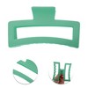 Unique Bargains Fashion Rectangle Frosted Hair Clips 1 Pc - 3 of 4