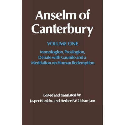 Anselm of Canterbury - by  Anseln of Canterbury (Paperback)