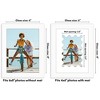 Americanflat Picture Frame with Oval Mat Insert and Shatter-Resistant Glass - Signature Collection - Photo Frame for Wall Display - 2 of 4