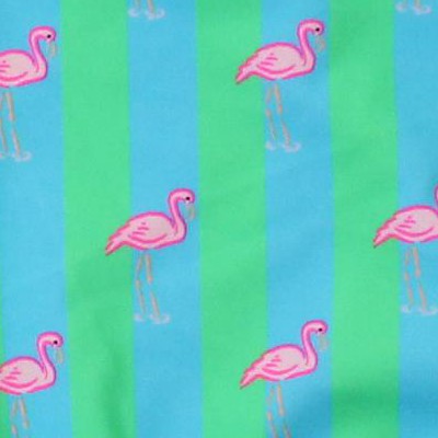neon flamingo stripe