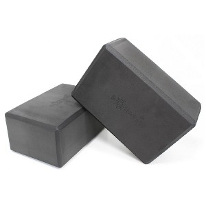 Sol Living Yoga Block Meditation Exercise Equipment for Yoga and Pilates 4" x 6" x 9" - 1 of 4