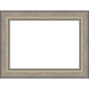 Amanti Art Fleur Champagne Silver Framed Dry Erase Magnetic Board - 1 of 4
