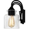 Quoizel Lighting Bartley 3 - Light Vanity in  Matte Black - 4 of 4