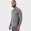 Hanes Sport Cool DRI Men's Performance Long Sleeve T-Shirt, Value 2-Pack - image 4 of 4