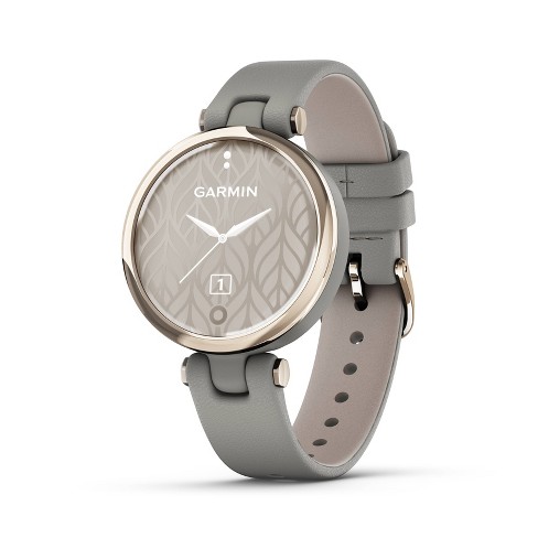 Garmin Lily - Sport Edition Cream Gold Bezel With Dust Rose Case