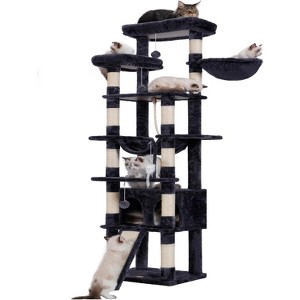 Heybly Tall Cat Tree,78 inch Multi-Level Cat Tower for Indoor Cats - 1 of 3