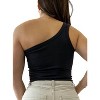 Women's One Shoulder Seamless Tank Top - By Together - image 2 of 3