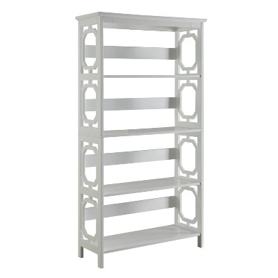60" Omega 5 Tier Bookcase - Breighton Home