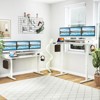 Tangkula 63" x 24" Standing Desk with Drawers Electric Stand-up Desk with Monitor Stand - 3 of 4