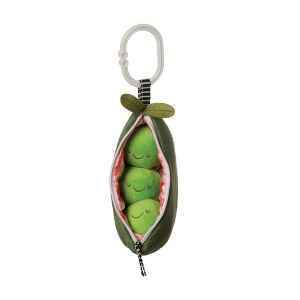Manhattan Toy Farmer's Market Peas in a Pod Baby Rattle and Squeaker Travel and Crib Toy - 1 of 4