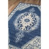 Momeni Anatolia Thoma Medallion Machine Loomed Area Rug Navy Blue - 2 of 4