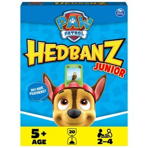 Spin Master Hedbanz Junior PAW Patrol Picture Guessing Board Game for Kids & Family, 2-4 Players, Ages 5+, Animal Cards, Educational Fun - 1 of 4
