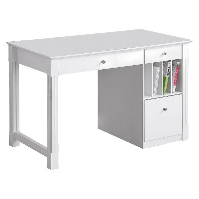 threshold white desk