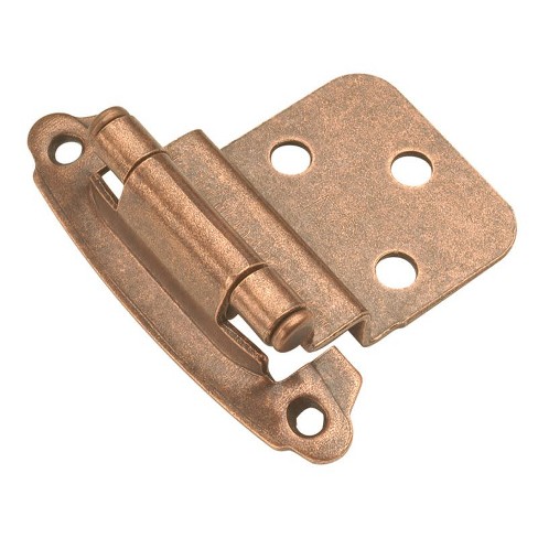 Hickory Hardware P243 Partial Inset Traditional Cabinet Door Hinge