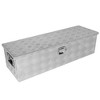 48 Inch Heavy Duty Aluminum Tool Box,Trailer Tool Box, for Truck Car Pickup RV ATV Waterproof Storage Tools Organizer with Lock Side Handle and Keys - 3 of 4