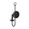 Livex Lighting Estate 1 - Light Wall Light in  Black - 4 of 4
