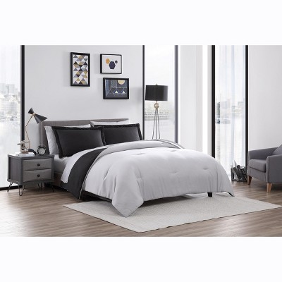 Kate Aurora Dorm Accents Brasilia Reversible 7 Piece Bed in a Bag Comforter & Sheets Set