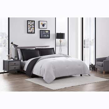 Kate Aurora Dorm Accents Brasilia Reversible 7 Piece Bed in a Bag Comforter & Sheets Set