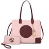 MKF Collection Louise Women’s Tote Bag and Wallet Set by Mia K - 2 of 4