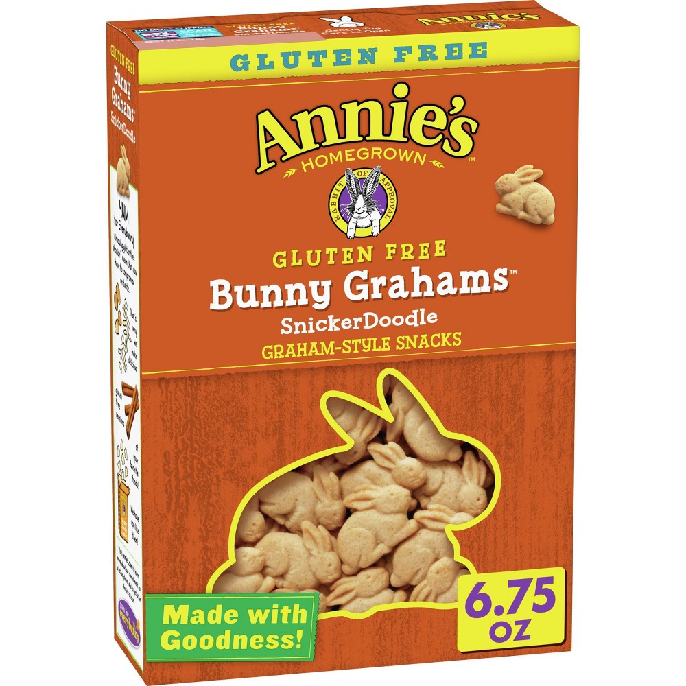 UPC 013562320219 product image for Annie's Snickerdoodle Cinnamon Sugar Gluten Free Bunny Cookies - 6.75oz | upcitemdb.com