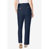 Woman Within Plus Size Adjustable Waist Straight-Leg Chino - 3 of 4