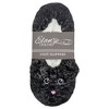 Kitty Cat Pom Womens Animal Cozy Indoor Plush Lined Non Slip Fuzzy Soft Slipper - Large - 3 of 4