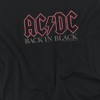 Women's ACDC Back in Black Logo Loose T-Shirt - 2 of 4