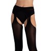 Lechery Women's Sheer Suspender Crotchless Tights (1 Pair) : Target