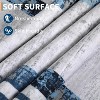Washable Living Room Rug with Distressed Modern Border, Non-Slip, Soft Decorative Accent Carpet, Contemporary Minimalist Design for Bedroom Floor. - 3 of 4