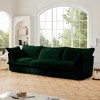 Modular Corduroy 3-Seater Sofa with Removable Covers - 3 of 4
