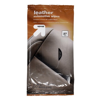 27ct Leather Automotive Wipes Pouch - up & up™