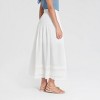 Women's A-Line Skirt - Universal Thread™ White - 3 of 4
