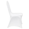 Dexmalle White Stretch Spandex Folding Chair Slipcovers. Wedding,100PCS - 2 of 4