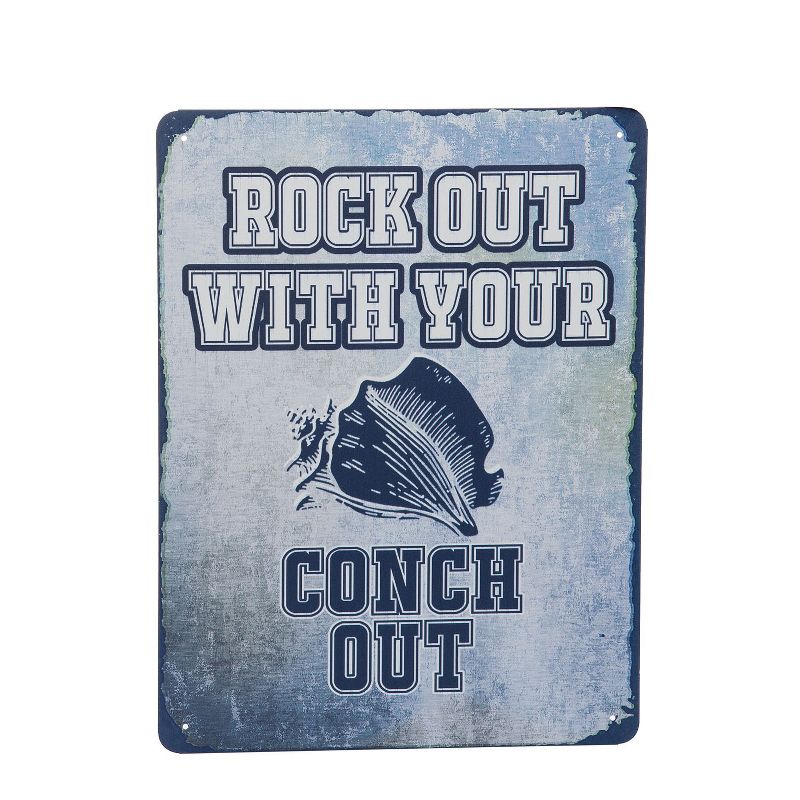 Beachcombers Rock Out Metal Sign Kitchen Bar Home Decor Wall Sign 11.81 x 15.75 x 0.16 Inches., 1 of 3