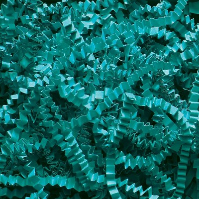 Box Partners Crinkle Paper 10 lb. Teal 1/Case CP10R
