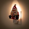 6"H Sullivans Christmas Whimsical Santa Nightlight  Multicolor - 4 of 4