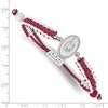 Black Bow Jewelry Stainless Steel Georgia Bulldogs NCAA charm Bracelet 9 Inch - 2 of 3