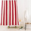 Deny Designs Avenie Modern Craft Spring Striped Shower Curtain - 2 of 3