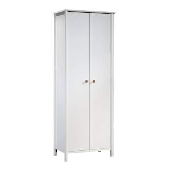 Sauder 2 Door Decorative Storage Cabinet White