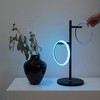 Brightech Saturn RGB Modern Dimmable Removable Ring Light (Includes LED Light Bulb) Tree Desk Table Lamp Matte Black - 2 of 4
