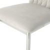 KTMBDW Modern Velvet Dining Chairs Living Room Chairs Upholstered Side Chair with Metal Legs for Dining Room Living Room - 4 of 4