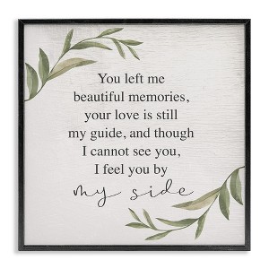 Stupell Industries Grieving Inspirational Heartfelt Phrase, 24" x 24" - 1 of 4