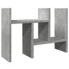 vidaXL Desk Organiser Concrete Grey 13.6x6.1x14.0" Engineered wood - 2 of 4