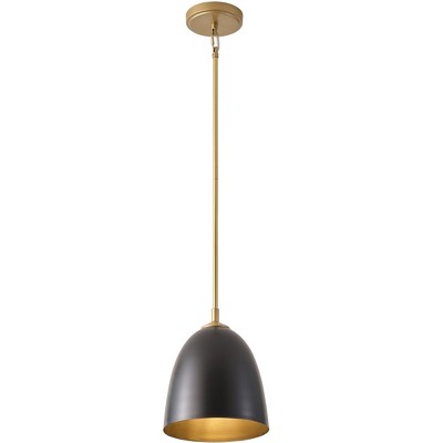 Modern Black and Gold Pendant Light Fixture for Kitchen Island Dining Room Bar Lighting