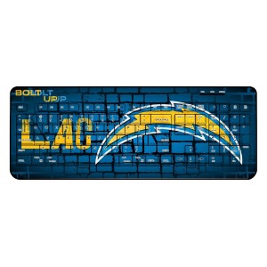 NFL AFC Teams Brick Wall Wireless USB Keyboard - 1 of 4