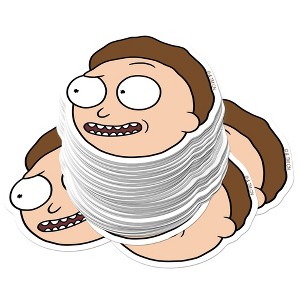 Rick & Morty Morty Expression 100ct Vinyl Large Deluxe Stickers Variety Pack - 1 of 4