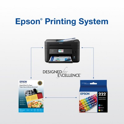 Epson T222 Black and Color Combo Ink Cartridges, Standard Capacity