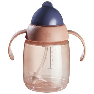 LunaLulinlk Weighted Straw Cup for Toddlers | 10oz, 6+ Months, 100% Leak and Shake-Proof - 1 of 4