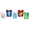 Mens Pokemon Gen 2 Striped No Show Socks 5-Pack in Novelty Packaging - 3 of 4